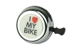 Звонок велосипедный 54BF-06 I Love my Bike