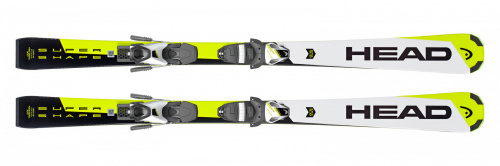 Детские горные лыжи Head Supershape SLR2 (140-160) + Крепление SLR 7.5 AC (2018/2019)