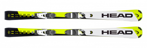 Детские горные лыжи Head Supershape SLR2 (120-130) + Крепление SLR 4.5 AC (2018/2019)