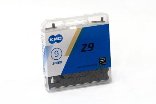 Цепь KMC Z9 1/2x11/128quot;x116L FOR 9-SPD,на 9 передач,индив.упаковка
