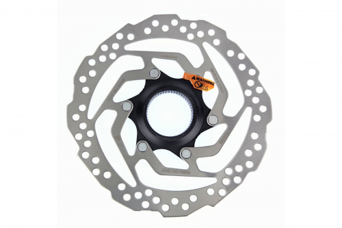 Тормозной диск Shimano, RT10, 160мм, C.Lock, с lock ring, только для пласт колод