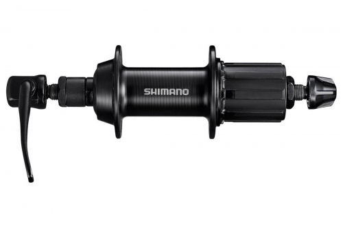 Втулка задн. Shimano TX500, v-br, 8/9, QR, old:135мм, цв. черн.