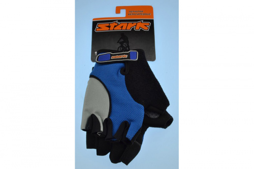 Велоперчатки Stark NC-618 серо-синие