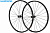 Комплект колес Shimano, RS370, 10-11ск, клинчерн. диск. торм. C.Lock, под полые оси